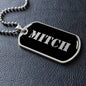 Mitch v2 - Luxury Dog Tag Necklace