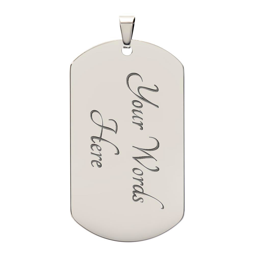 Quincy - Luxury Dog Tag Necklace