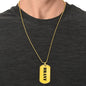 Brant - 18k Gold Finished Luxury Dog Tag Necklace