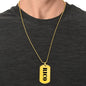Rico - 18k Gold Finished Luxury Dog Tag Necklace