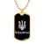 Berdiansk v3 - 18k Gold Finished Luxury Dog Tag Necklace