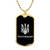 Khmelnytskyi v3 - 18k Gold Finished Luxury Dog Tag Necklace