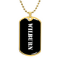 Wilburn v3 - 18k Gold Finished Luxury Dog Tag Necklace