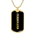 Ferdinand v2 - 18k Gold Finished Luxury Dog Tag Necklace