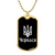 Cherkasy v3 - 18k Gold Finished Luxury Dog Tag Necklace