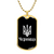 Chernivtsi v3 - 18k Gold Finished Luxury Dog Tag Necklace
