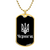 Chernihiv v3 - 18k Gold Finished Luxury Dog Tag Necklace