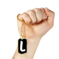 Initial L v3b - 18k Gold Finished Luxury Dog Tag Necklace