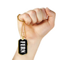 Fern v03 - 18k Gold Finished Luxury Dog Tag Necklace