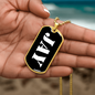 Jay v3 - 18k Gold Finished Luxury Dog Tag Necklace