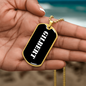 Gilbert v3 - 18k Gold Finished Luxury Dog Tag Necklace