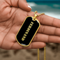 Ferdinand v2 - 18k Gold Finished Luxury Dog Tag Necklace