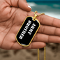 Army Brother v3 - 18k Gold Finished Luxury Dog Tag Necklace