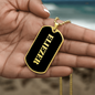 Eliezer v2 - 18k Gold Finished Luxury Dog Tag Necklace