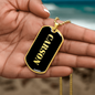 Carson v2 - 18k Gold Finished Luxury Dog Tag Necklace