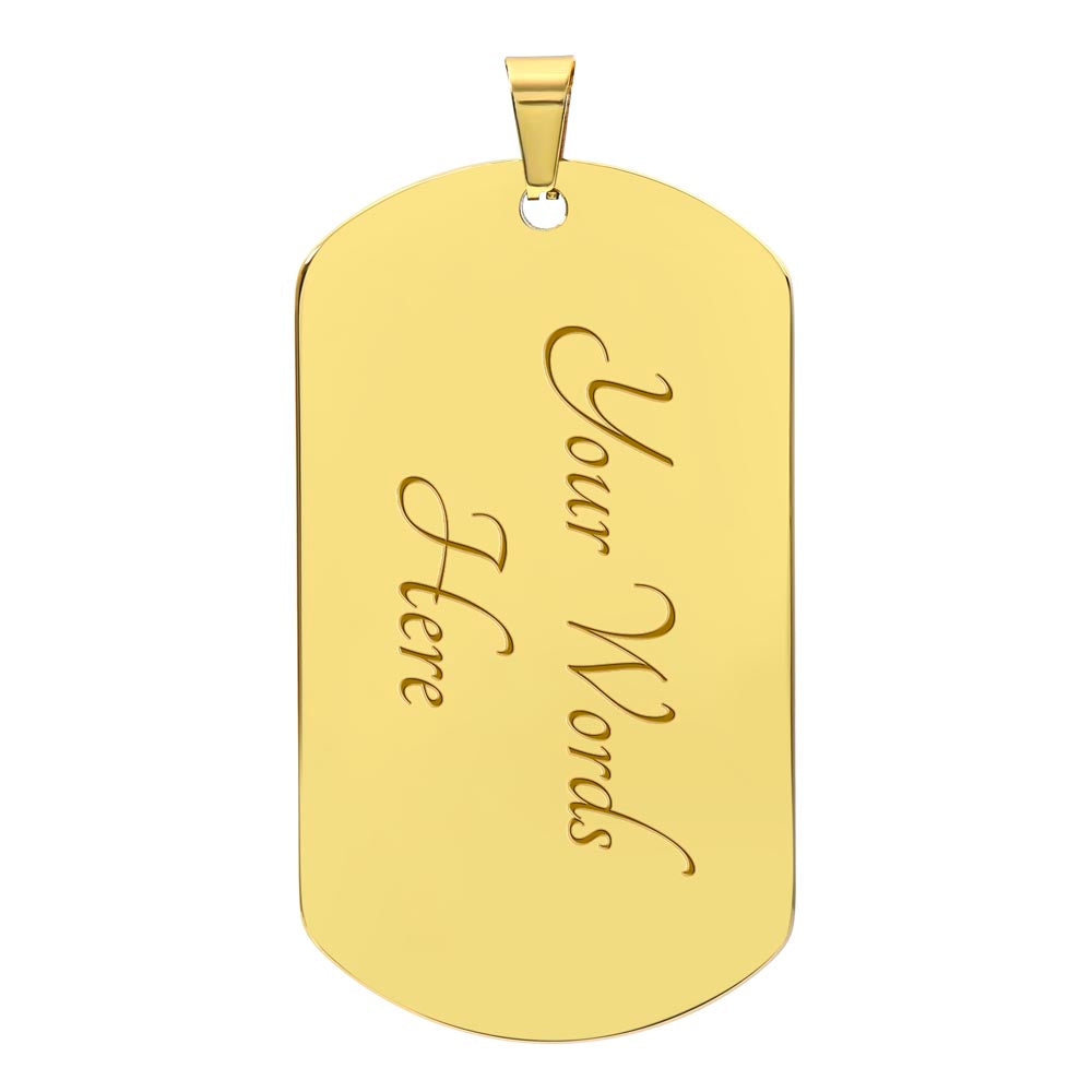 Quincy - Luxury Dog Tag Necklace