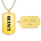 Quincy - Luxury Dog Tag Necklace