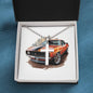 Muscle Car 08 - Stainless Steel Ball Chain Cross Necklace