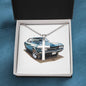 Muscle Car 05 - Stainless Steel Ball Chain Cross Necklace