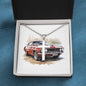 Muscle Car 06 - Stainless Steel Ball Chain Cross Necklace