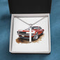 Muscle Car 07 - Stainless Steel Ball Chain Cross Necklace