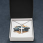Muscle Car 03 - Stainless Steel Ball Chain Cross Necklace