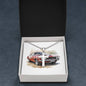 Muscle Car 06 - Stainless Steel Ball Chain Cross Necklace