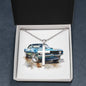 Muscle Car 12 - Stainless Steel Ball Chain Cross Necklace