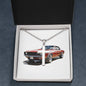 Muscle Car 01 - Stainless Steel Ball Chain Cross Necklace
