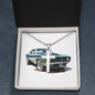 Muscle Car 09 - Stainless Steel Ball Chain Cross Necklace