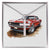 Muscle Car 07 - Stainless Steel Ball Chain Cross Necklace