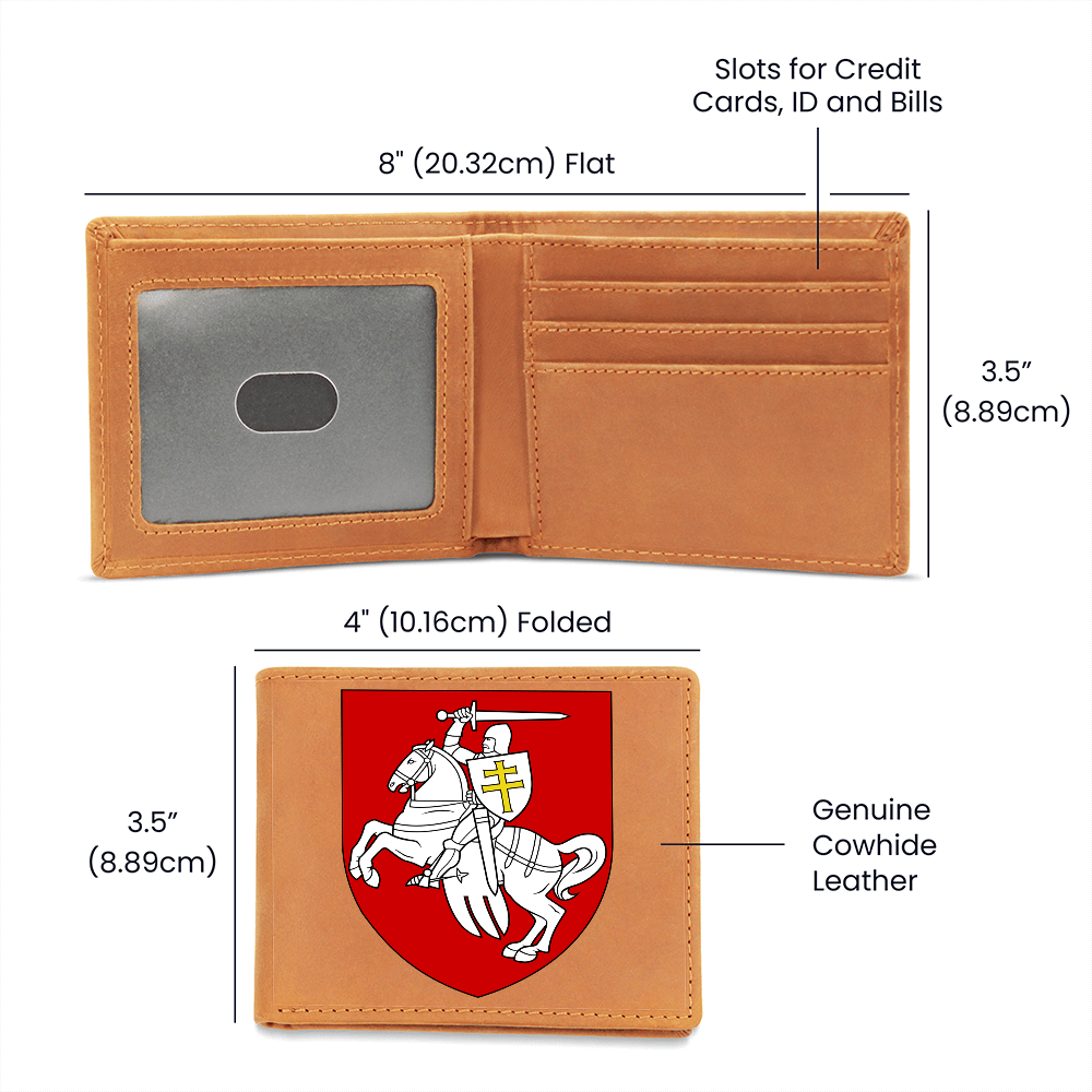 Pahonia (Belarus) - Leather Wallet
