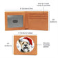 Christmas Dog - Glen of Imaal Terrier - Leather Wallet