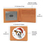 Christmas Dog - Jack Russell Terrier - Leather Wallet