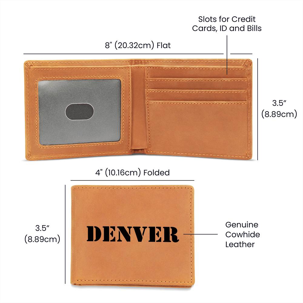 Denver Luxury Men's Card Holder