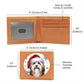 Christmas Dog - Havanese - Leather Wallet