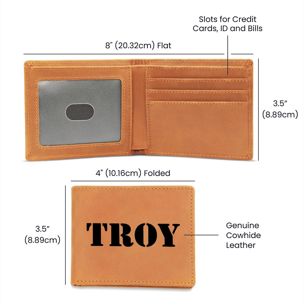 Troy - Leather Wallet
