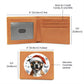 Christmas Dog - Staffordshire Bull Terrier - Leather Wallet