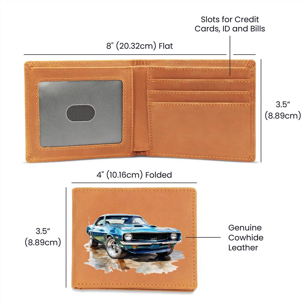 Muscle Car 12 - Leather Wallet