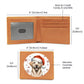 Christmas Dog - Labrador Retriever - Leather Wallet