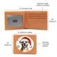 Christmas Dog - Dogo Argentino - Leather Wallet