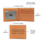World's Greatest Commodities Sales Agent - Leather Wallet
