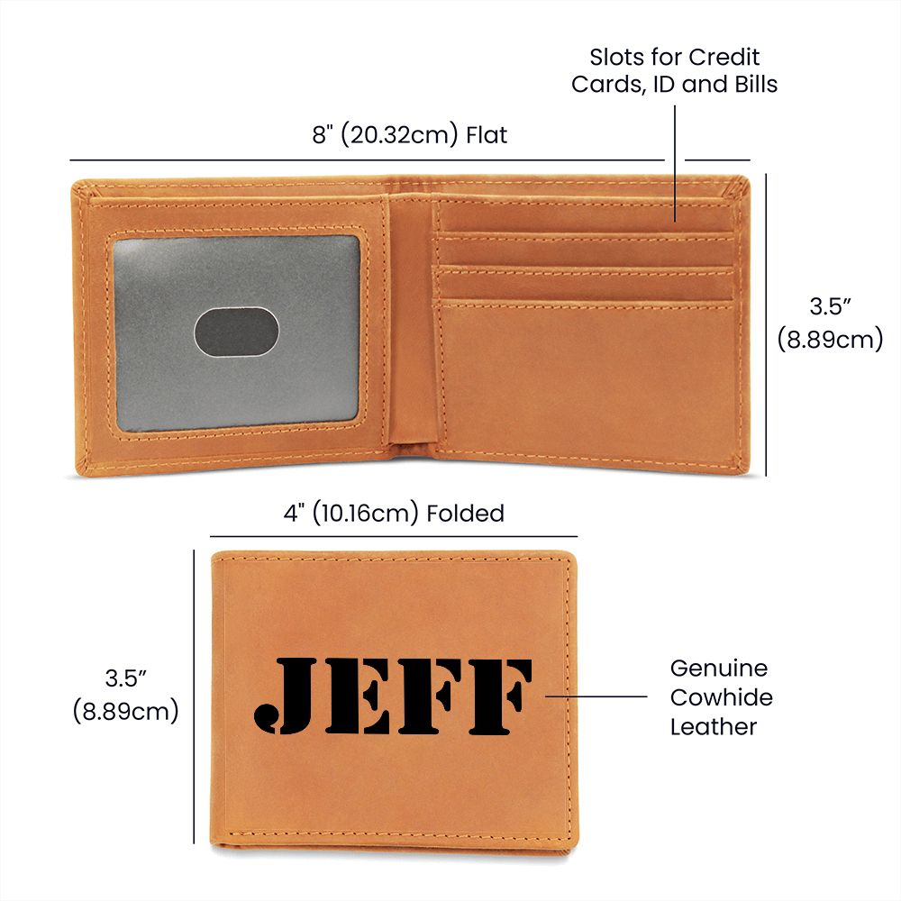 Jeff - Leather Wallet