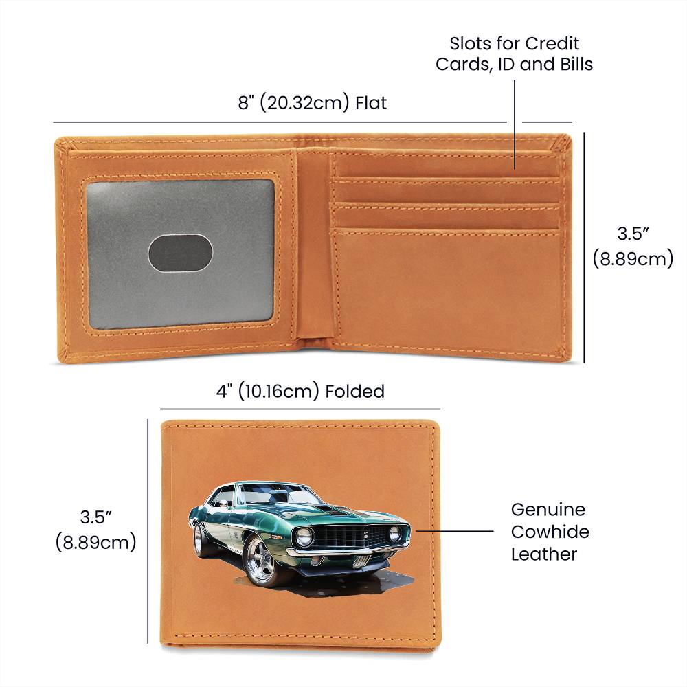 Muscle Car 09 - Leather Wallet