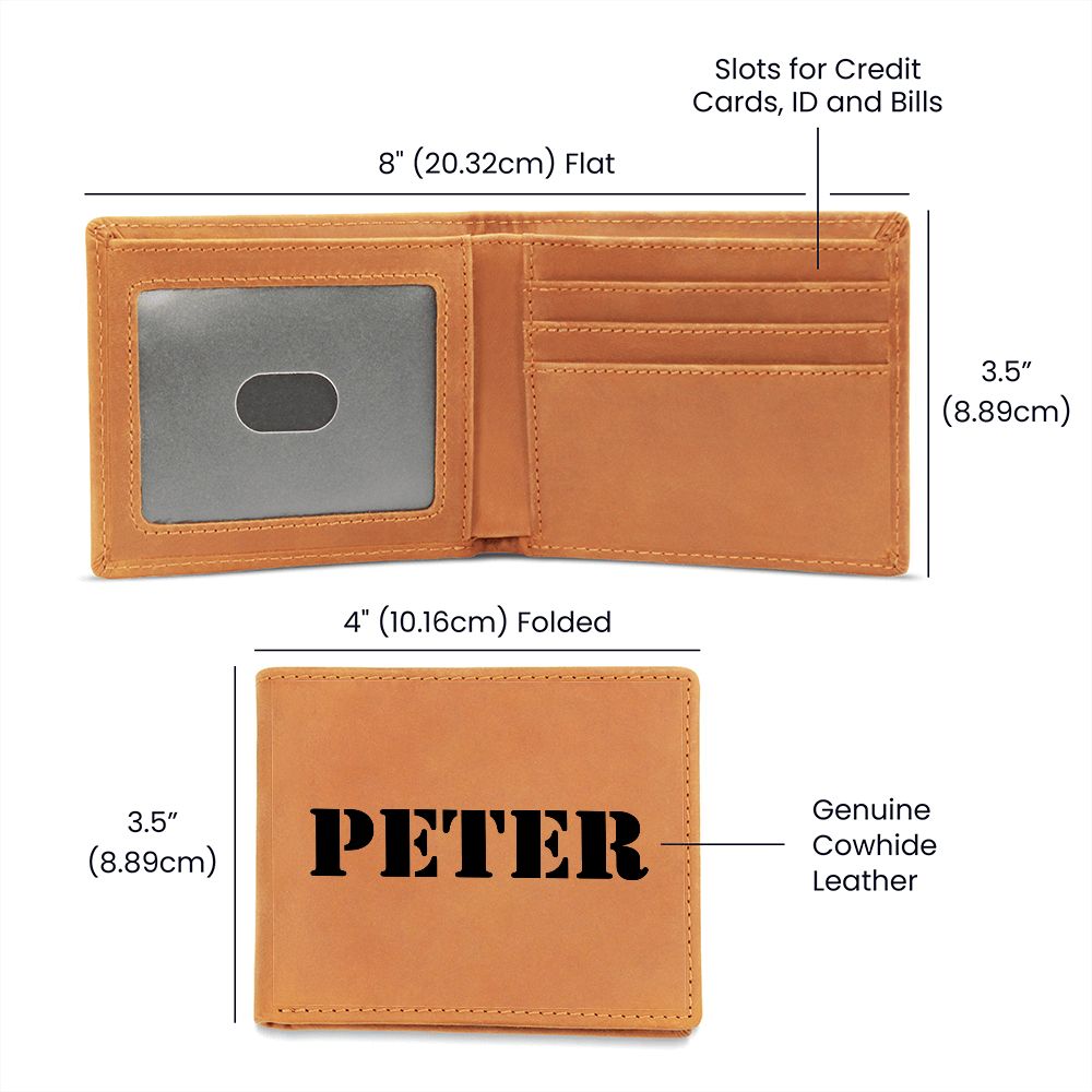 Peter - Leather Wallet