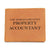 World's Greatest Property Accountant - Leather Wallet