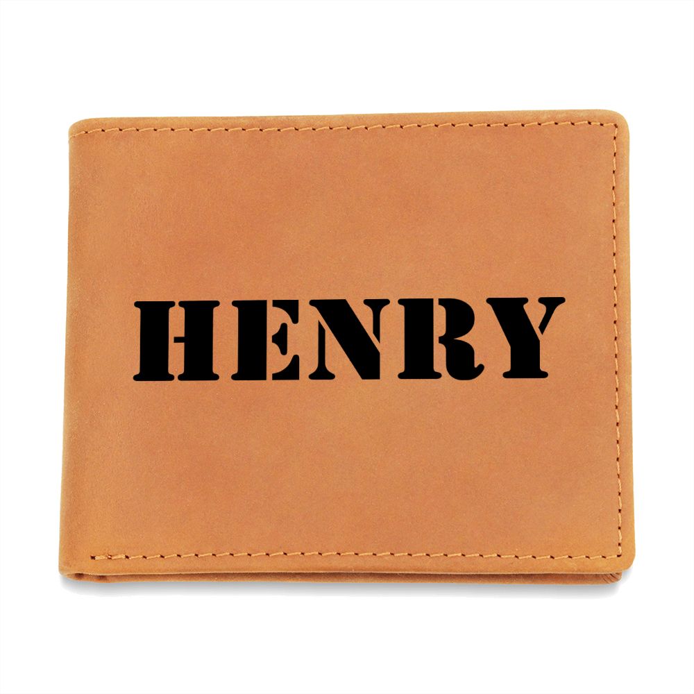 Henry - Leather Wallet