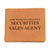World's Greatest Securities Sales Agent - Leather Wallet