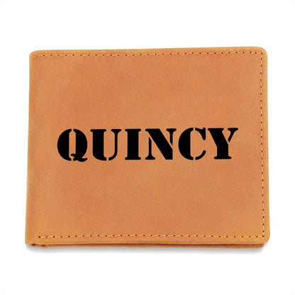 Quincy - Leather Wallet