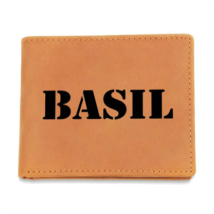 Basil - Leather Wallet